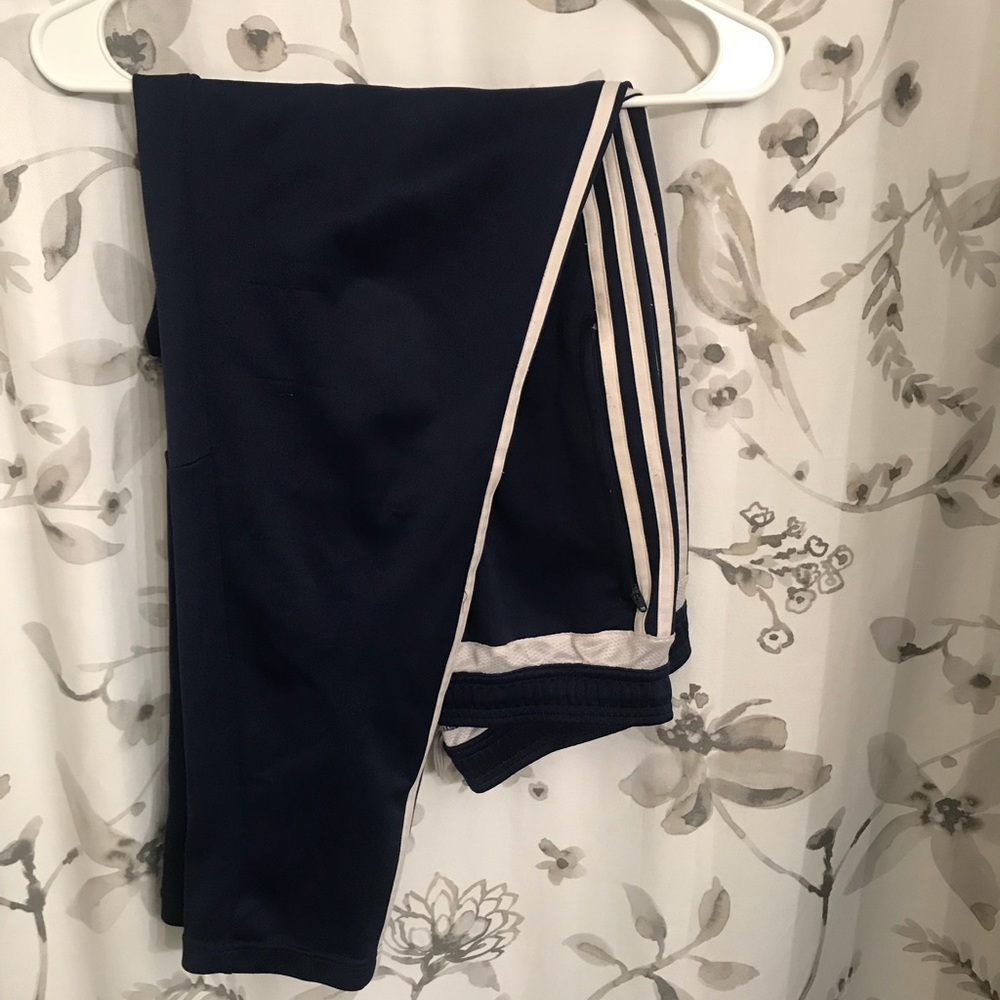 ADDIAS MENS SLIM FIT SOCCER SWEATS